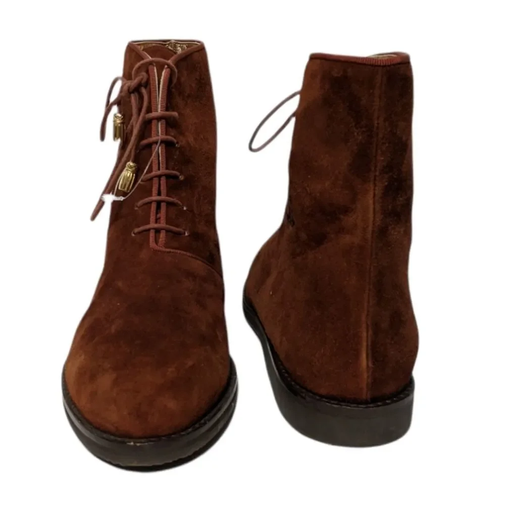 NWOB BOTTEGA VENETA Suede Ankle Booties 39.5